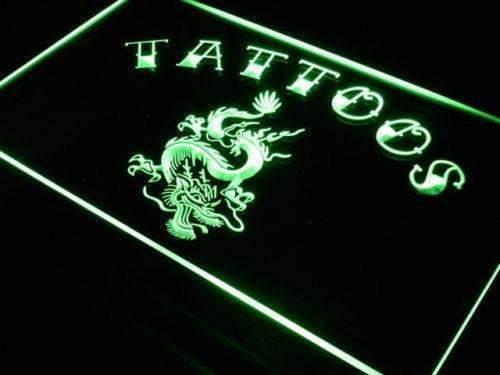 Tattoos Dragon LED Light Sign - LED Gift Works