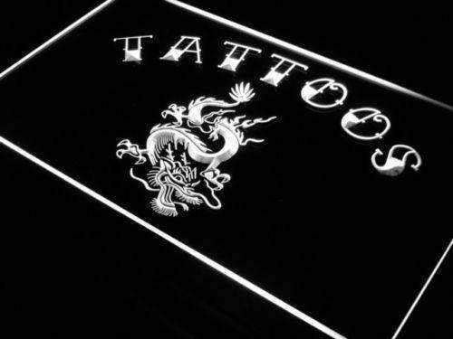 Tattoos Dragon LED Light Sign - Way Up Gifts