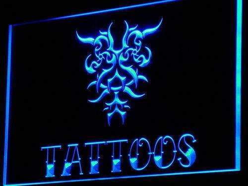 Tattoos Ink Shop LED Light Sign - Way Up Gifts
