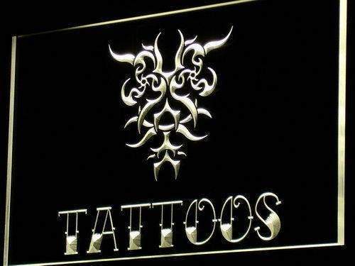 Tattoos Ink Shop LED Light Sign - Way Up Gifts