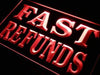 Tax Services Fast Refunds LED Light Sign - Way Up Gifts