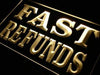 Tax Services Fast Refunds LED Light Sign - Way Up Gifts