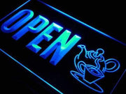 Tea Shop Open LED Light Sign - LED Gift Works