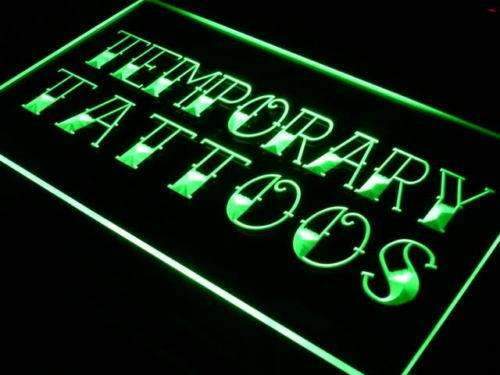 Temporary Tattoos LED Light Sign - LED Gift Works