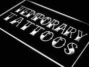 Temporary Tattoos LED Light Sign - LED Gift Works