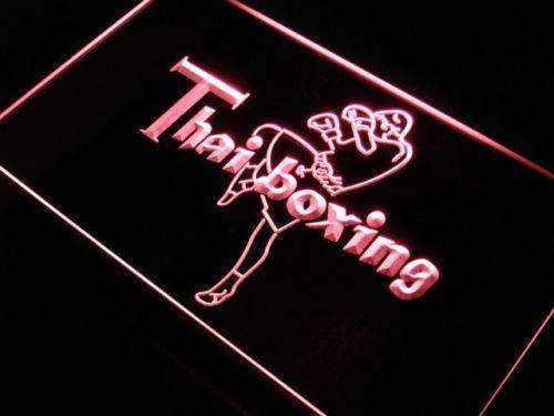 Thai Boxing LED Light Sign - Way Up Gifts