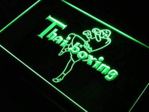 Thai Boxing LED Light Sign - LED Gift Works