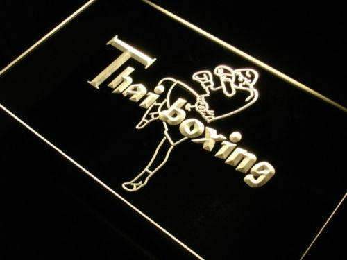 Thai Boxing LED Light Sign - Way Up Gifts