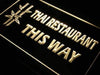 Thai Restaurant This Way LED Light Sign - Way Up Gifts