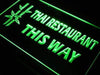 Thai Restaurant This Way LED Light Sign - Way Up Gifts