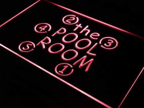 The Pool Room LED Light Sign - Way Up Gifts