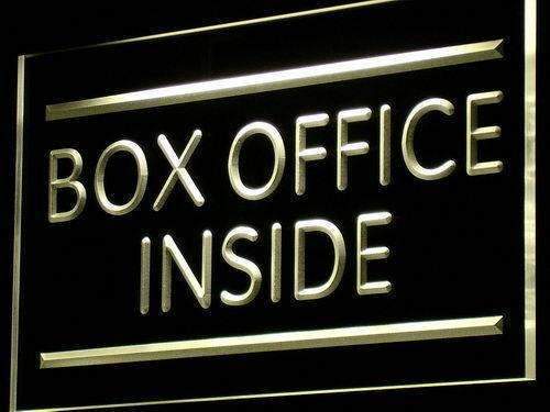 Theater Box Office Inside LED Light Sign - LED Gift Works