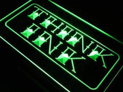 Think Ink Tattoo Shop LED Light Sign - LED Gift Works