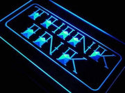 Think Ink Tattoo Shop LED Light Sign - LED Gift Works