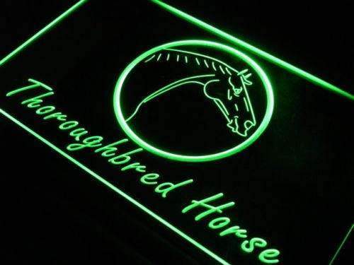 Thoroughbred Horse LED Light Sign - LED Gift Works