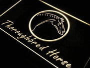 Thoroughbred Horse LED Light Sign - LED Gift Works