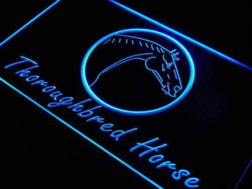 Thoroughbred Horse LED Light Sign - LED Gift Works