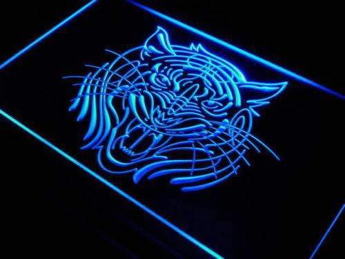Tiger Face LED Light Sign - Way Up Gifts