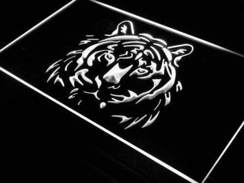 Tiger Head LED Light Sign - LED Gift Works