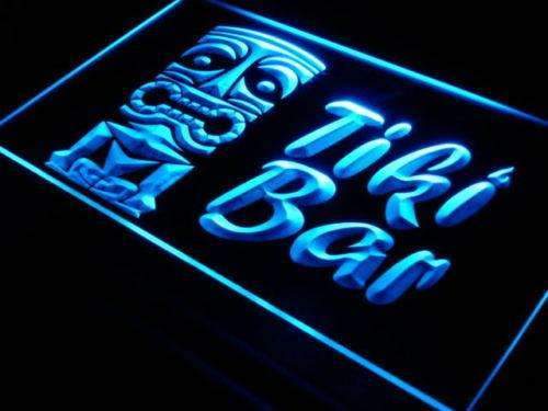 Tiki Bar Mask LED Light Sign - Way Up Gifts