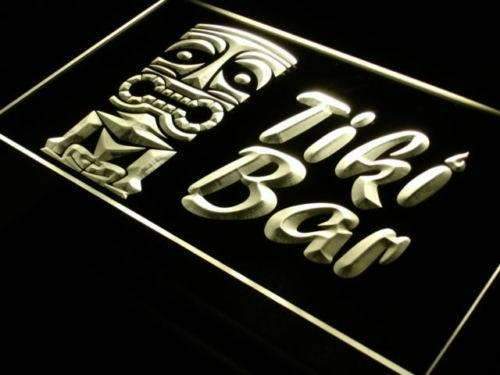 Tiki Bar Mask LED Light Sign - Way Up Gifts