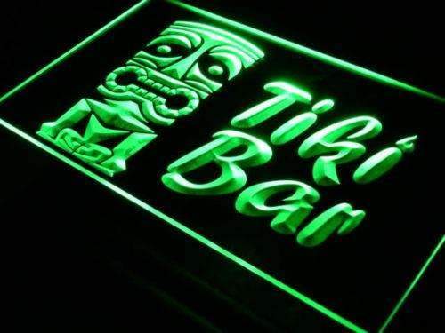 Tiki Bar Mask LED Light Sign - LED Gift Works