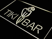 Tiki Bar Parrot LED Light Sign - LED Gift Works