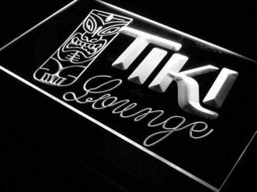 Tiki Lounge LED Light Sign - LED Gift Works