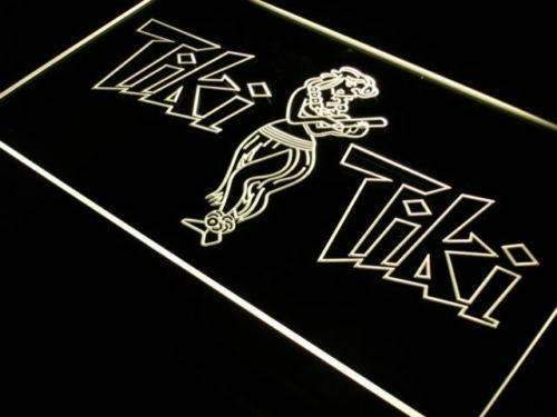Tiki Tiki Bar Hula Dancer LED Light Sign - Way Up Gifts