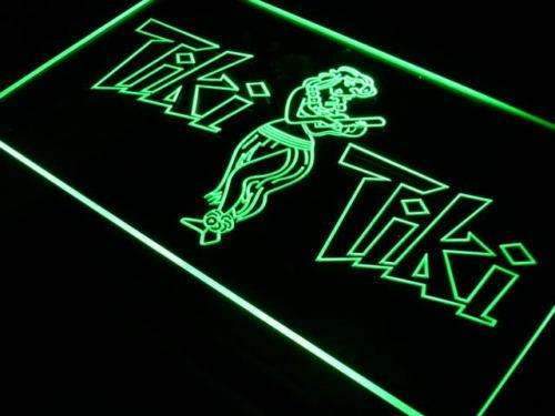 Tiki Tiki Bar Hula Dancer LED Light Sign - LED Gift Works