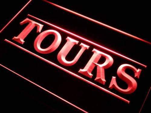 Tours Agency LED Light Sign - LED Gift Works