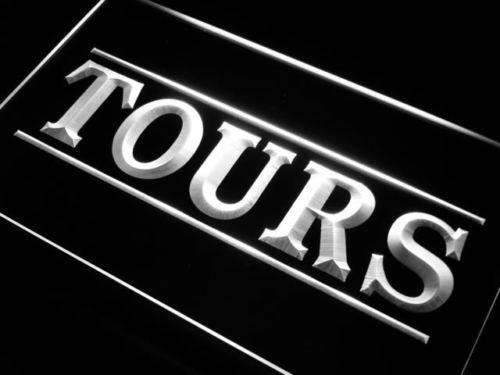 Tours Agency LED Light Sign - LED Gift Works