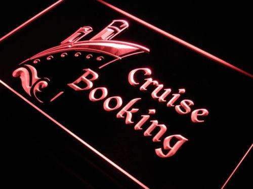 Travel Agency Cruise Booking LED Light Sign - Way Up Gifts