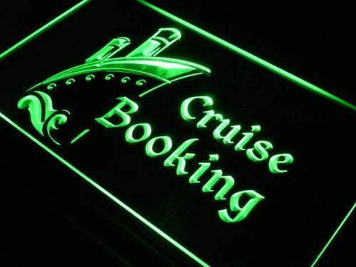 Travel Agency Cruise Booking LED Light Sign - Way Up Gifts