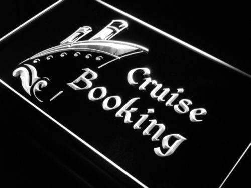 Travel Agency Cruise Booking LED Light Sign - Way Up Gifts
