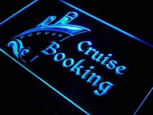 Travel Agency Cruise Booking LED Light Sign - Way Up Gifts