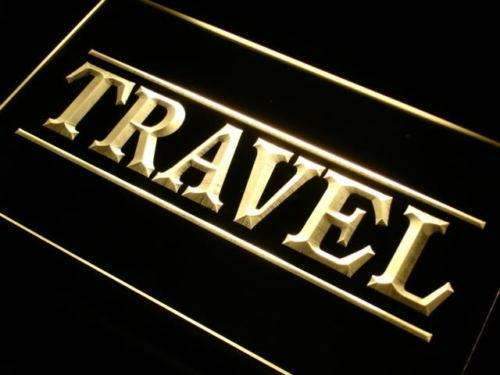Travel Agency Lure LED Light Sign - LED Gift Works