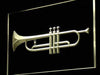 Trumpet Instruments Lessons LED Light Sign - Way Up Gifts