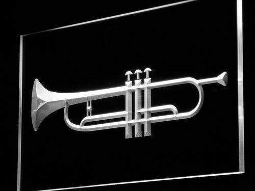 Trumpet Instruments Lessons LED Light Sign - Way Up Gifts