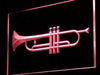 Trumpet Instruments Lessons LED Light Sign - Way Up Gifts