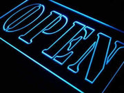 Unique Open LED Light Sign - LED Gift Works