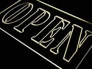 Unique Open LED Light Sign - LED Gift Works