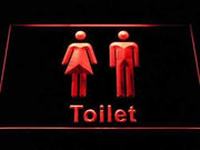 Unisex Toilet Restroom LED Light Sign - LED Gift Works