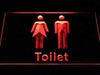 Unisex Toilet Restroom LED Light Sign - Way Up Gifts