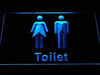 Unisex Toilet Restroom LED Light Sign - Way Up Gifts