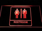 Unisex Washroom Restroom LED Light Sign - LED Gift Works