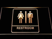 Unisex Washroom Restroom LED Light Sign - LED Gift Works