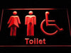 Unisex with Handicap Restroom LED Light Sign - Way Up Gifts