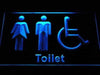 Unisex with Handicap Restroom LED Light Sign - Way Up Gifts