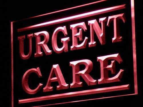Urgent Care LED Light Sign - LED Gift Works